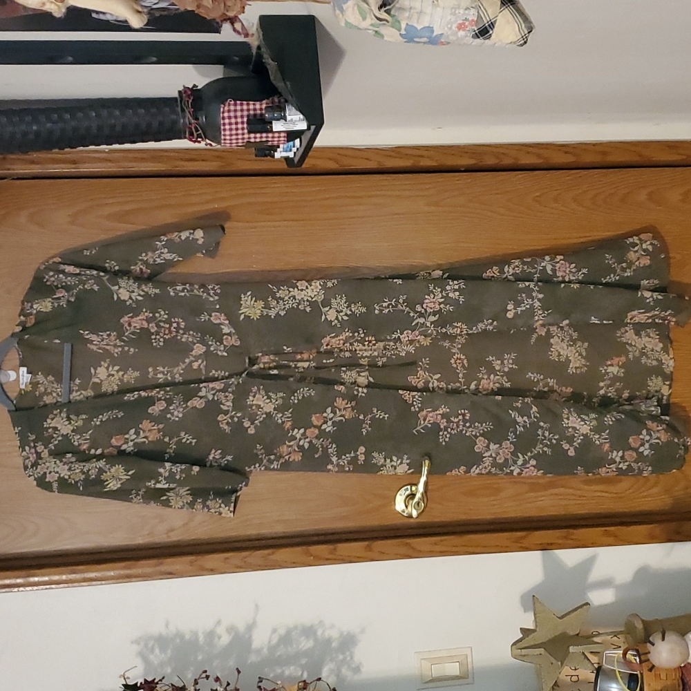 Sheer duster cardigan from love fire size xs